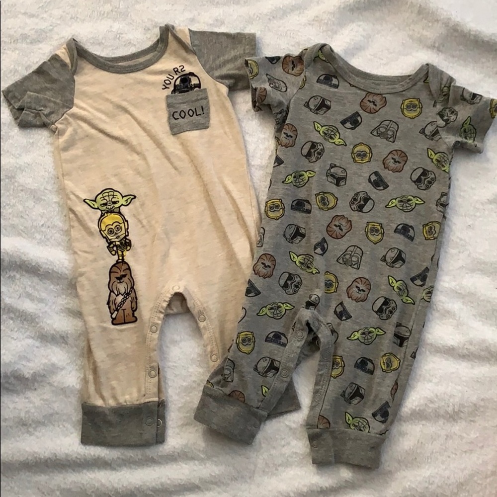 Star Wars Rompers